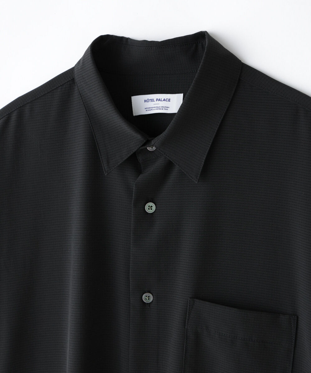 nano･universe「「HOTEL PALACE」オテルパラス アスレチックテックレギュラーカラーシャツ」|シャツ・ブラウス|
