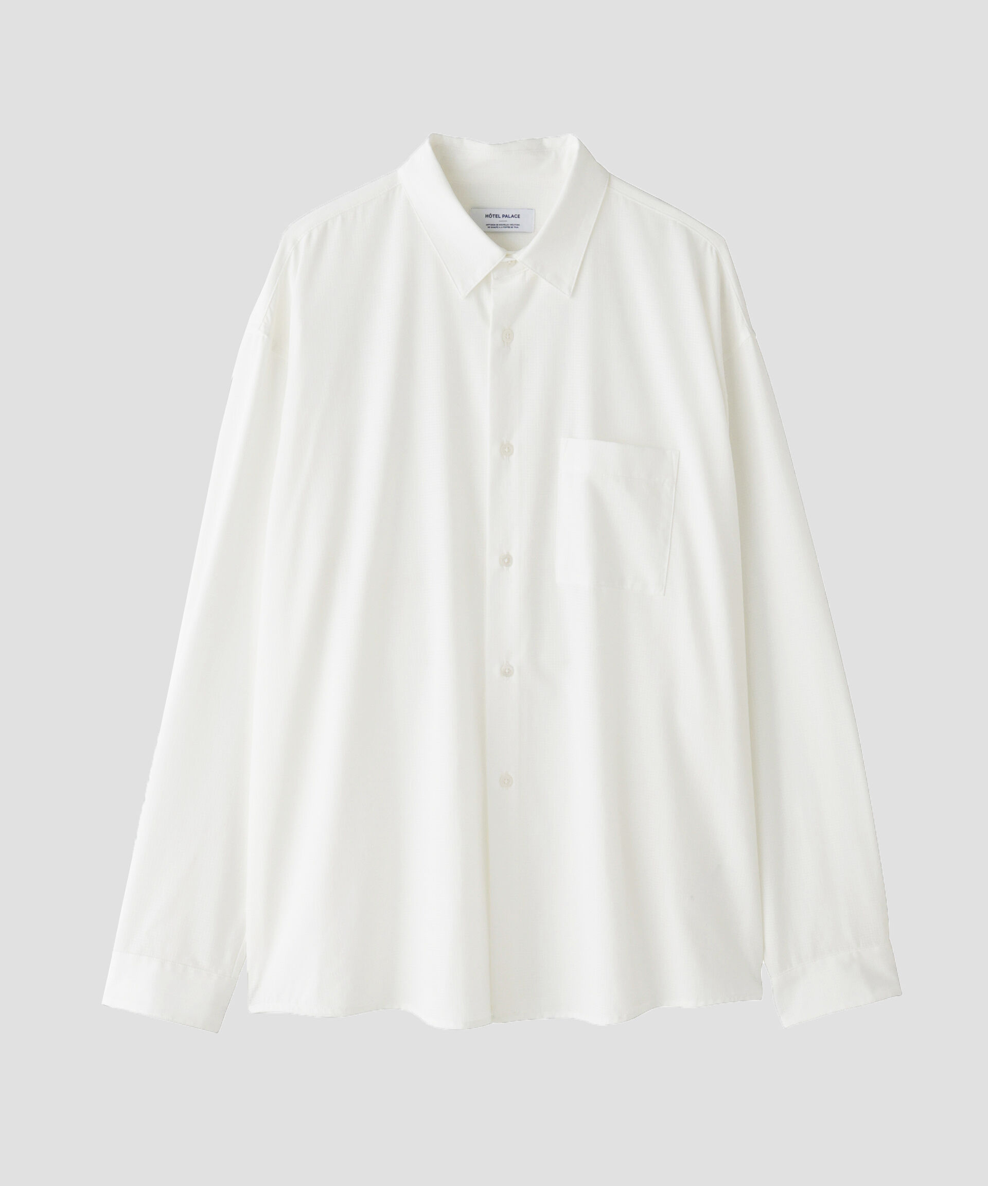 nano･universe「「HOTEL PALACE」オテルパラス アスレチックテックレギュラーカラーシャツ」|シャツ・ブラウス|