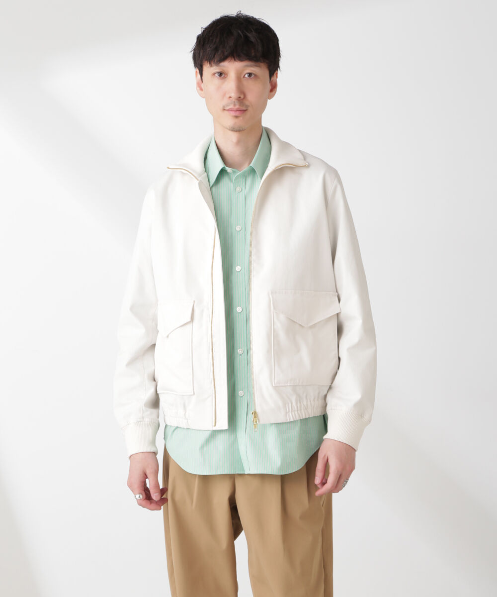 nano･universe「タスランカルゼミリタリーブルゾン」|ブルゾン・スタジャン|