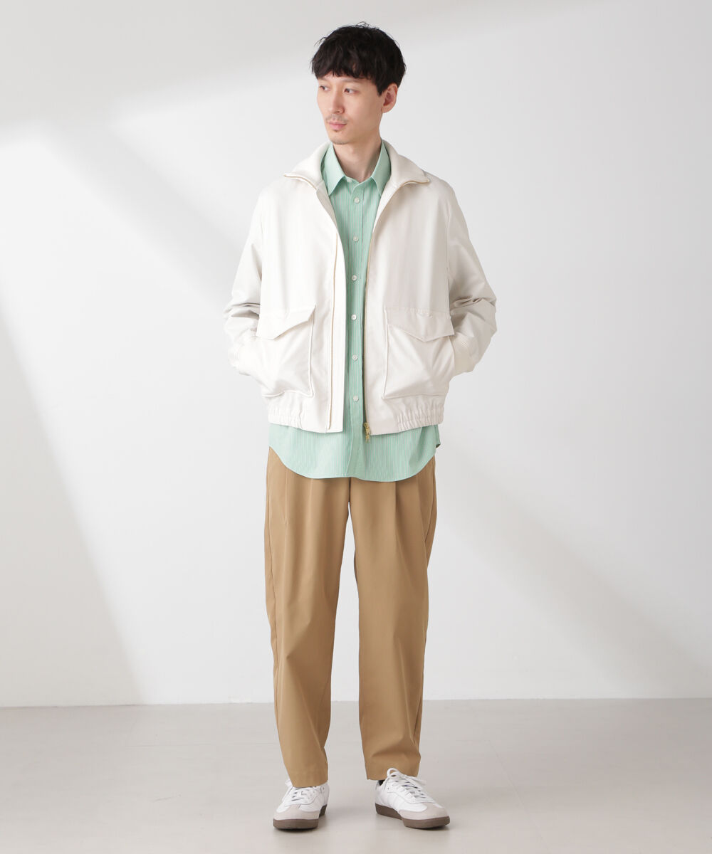 nano･universe「タスランカルゼミリタリーブルゾン」|ブルゾン・スタジャン|