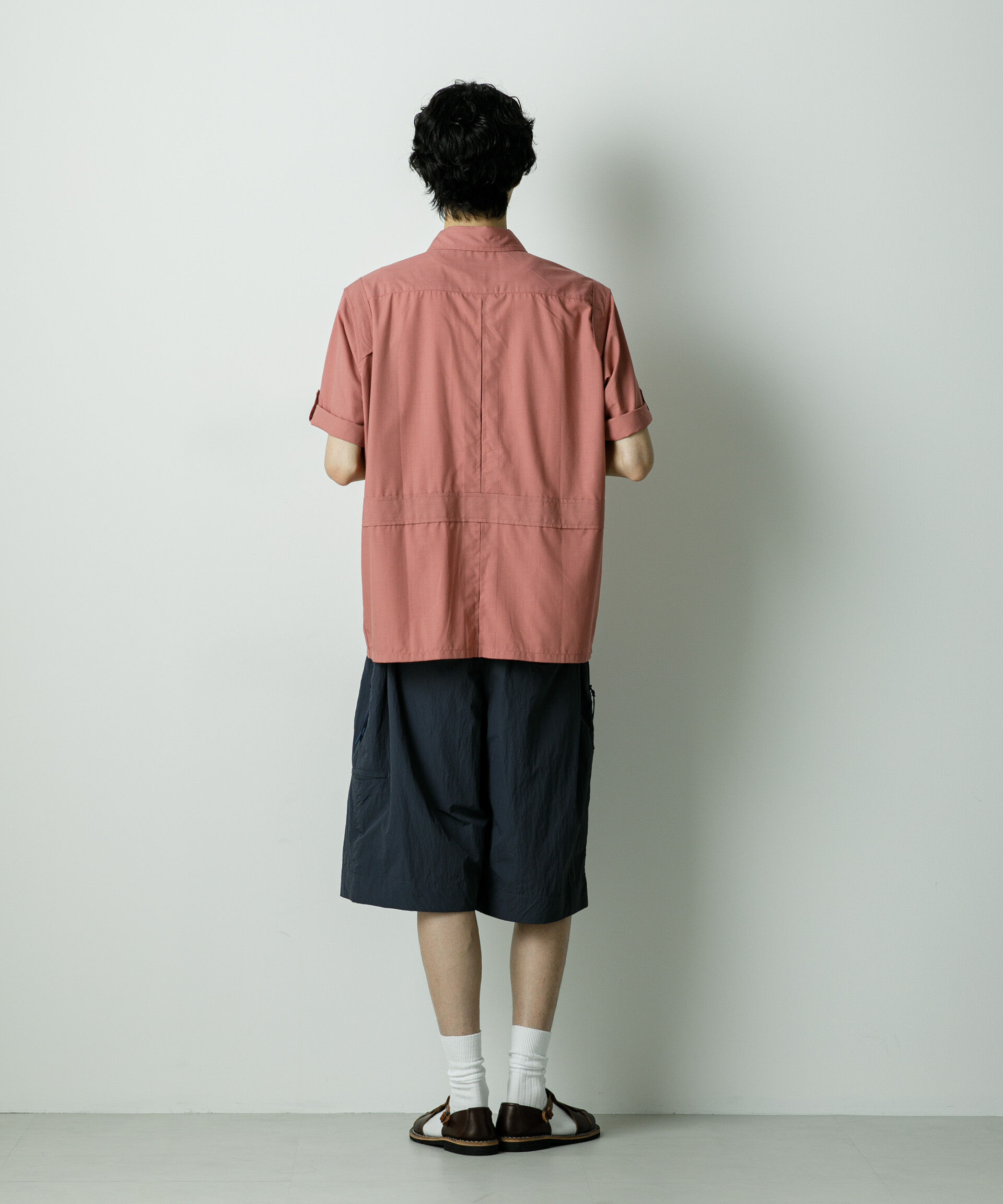 nano･universe「｢HOTEL PALACE｣TRポプリンサファリシャツ」|シャツ・ブラウス|