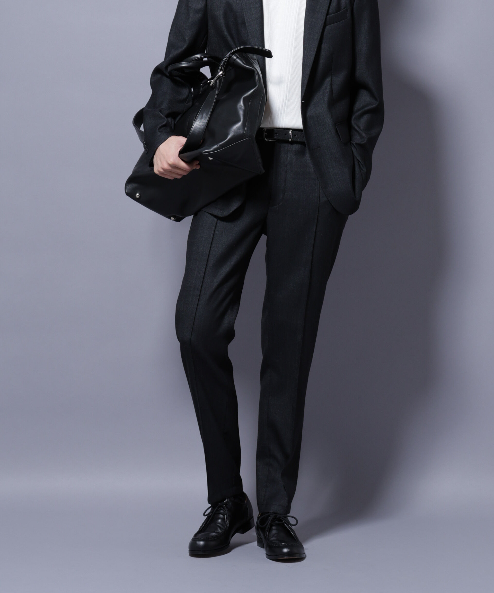 nano･universe「「N TROUSERS PREMIUM」ウールデニムパンツ/STRETCH(セットアップ可)」|スーツ|