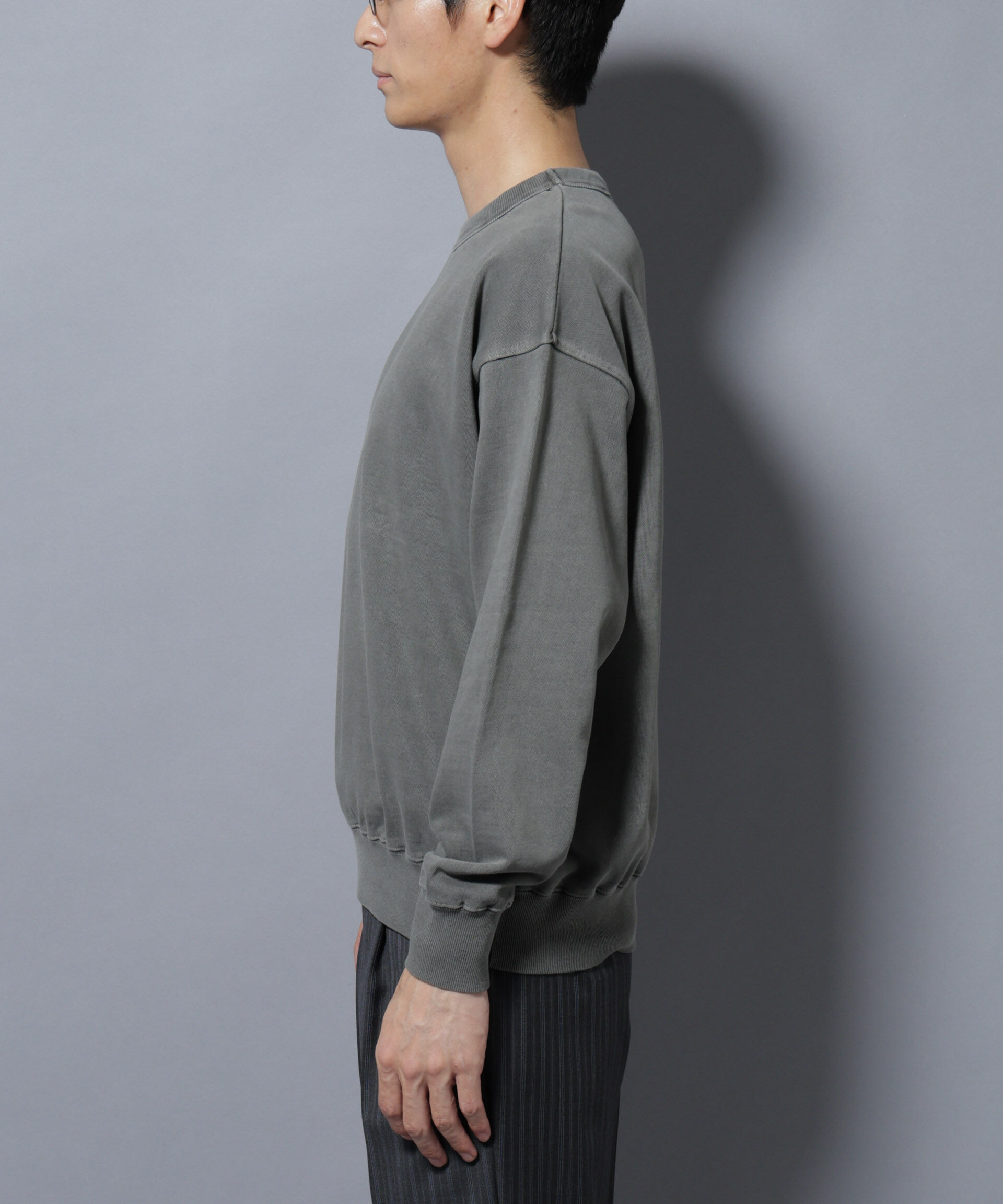 nano･universe「ヴィンテージライク クルーネックスウェット」|Tシャツ・カットソー|