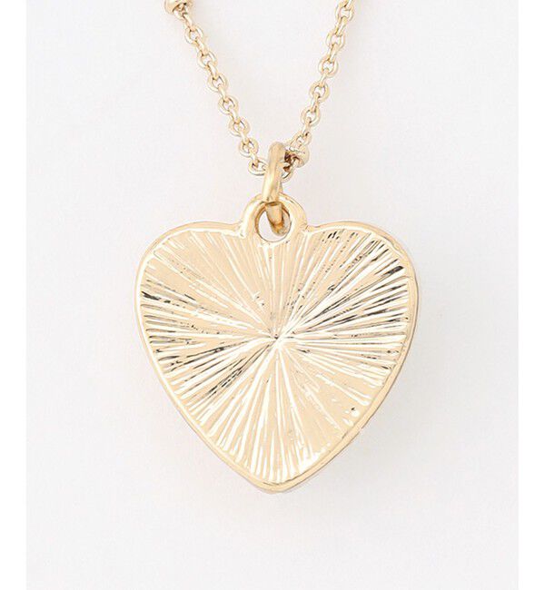 組曲「ハーフパールハート ネックレス」|ネックレス|