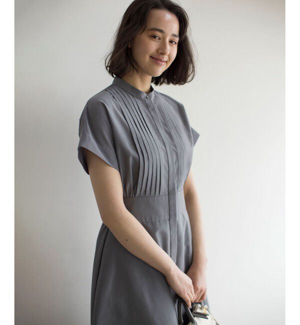 組曲「【洗える・ドライタッチ】シアーボイルフロントタック ワンピース」|ワンピース|