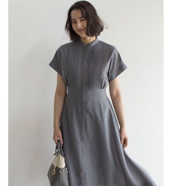 組曲「【洗える・ドライタッチ】シアーボイルフロントタック ワンピース」|ワンピース|