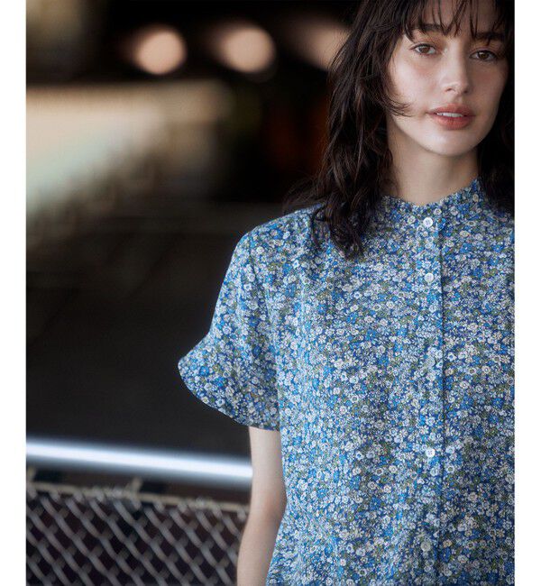 組曲「フラワーガーデンプリント ブラウス」|シャツ・ブラウス|