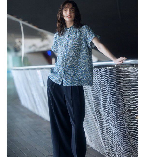 組曲「フラワーガーデンプリント ブラウス」|シャツ・ブラウス|