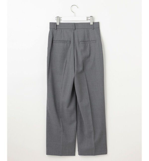 自由区「【洗える】TWラチネストレッチワイド パンツ」|その他|