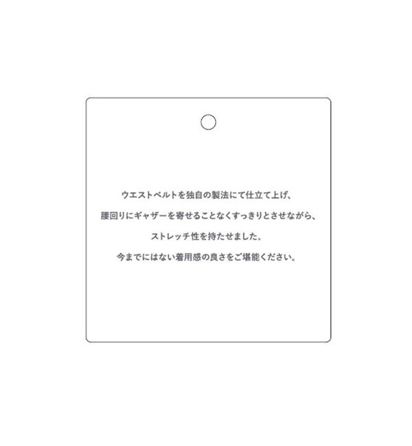 自由区「【洗える】TWラチネストレッチワイド パンツ」|その他|