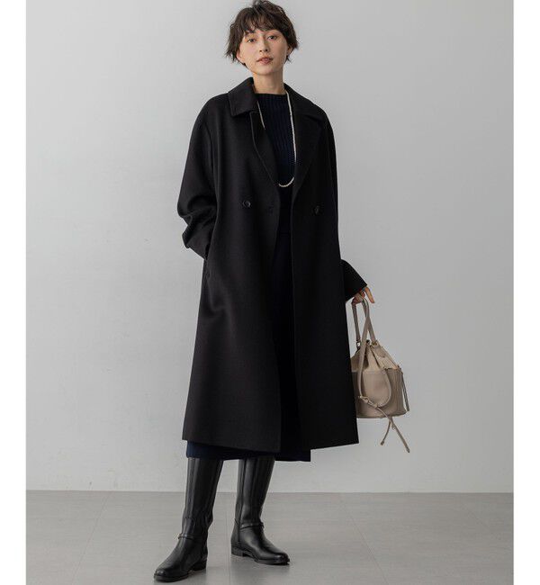 23区「COLOMBOカシミヤビーバー ダブルフロント チェスターコート」|チェスターコート|