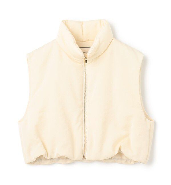 BEIGE,「NIQUET / ショートベスト」|ベスト・ジレ|