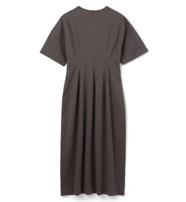 BEIGE,「【洗える】GLANTHUS / コットンカーブラインロングフレアワンピース」|ワンピース|