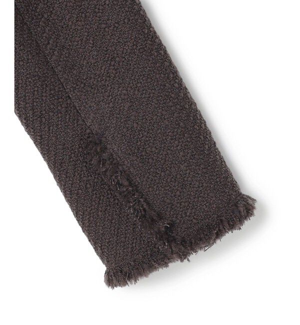 BEIGE,「【Oggi 10月号掲載】MULLIN / ウールツイードメタルボタンノーカラージャケット」|ノーカラージャケット|