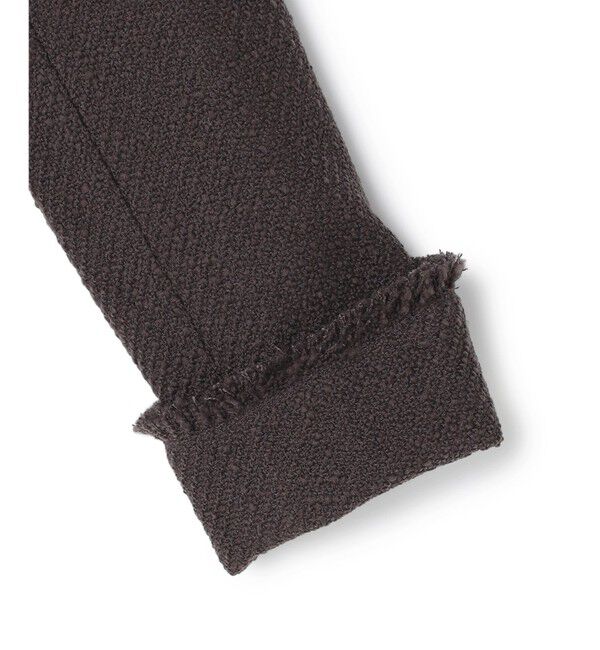 BEIGE,「【Oggi 10月号掲載】MULLIN / ウールツイードメタルボタンノーカラージャケット」|ノーカラージャケット|