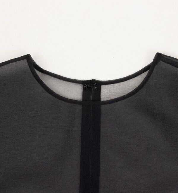 Rie Miller「ランタンスリーブシアー2WAYブラウス」|シャツ・ブラウス|