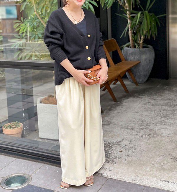 NOLLEY'S「◇【WEB限定サイズあり】《セットアップ対応》ウォッシャブルMannishワイドパンツ」|その他|