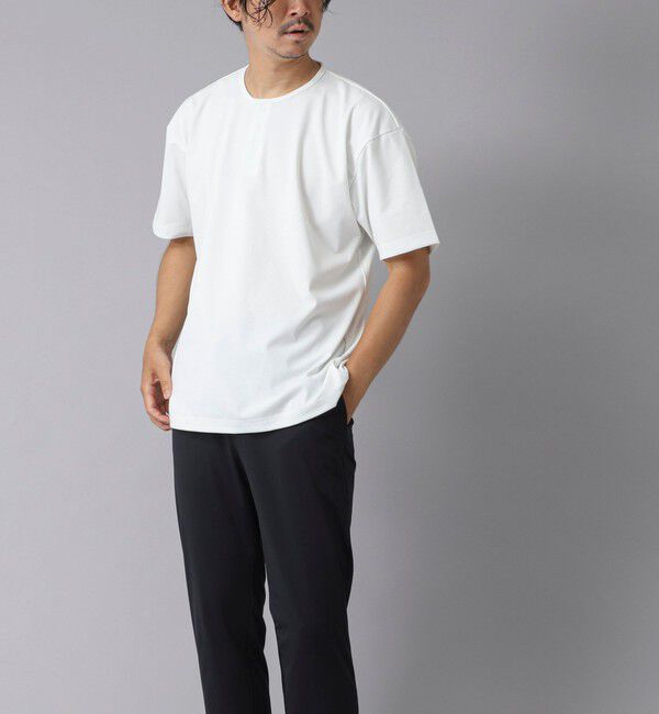 NOLLEY'S goodman「【ACTIVE SECT】《限定展開》UVカット ヘンリーネックTシャツ 25SS」|Tシャツ・カットソー|