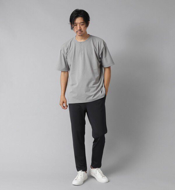 NOLLEY'S goodman「【ACTIVE SECT】《限定展開》UVカット ヘンリーネックTシャツ 25SS」|Tシャツ・カットソー|