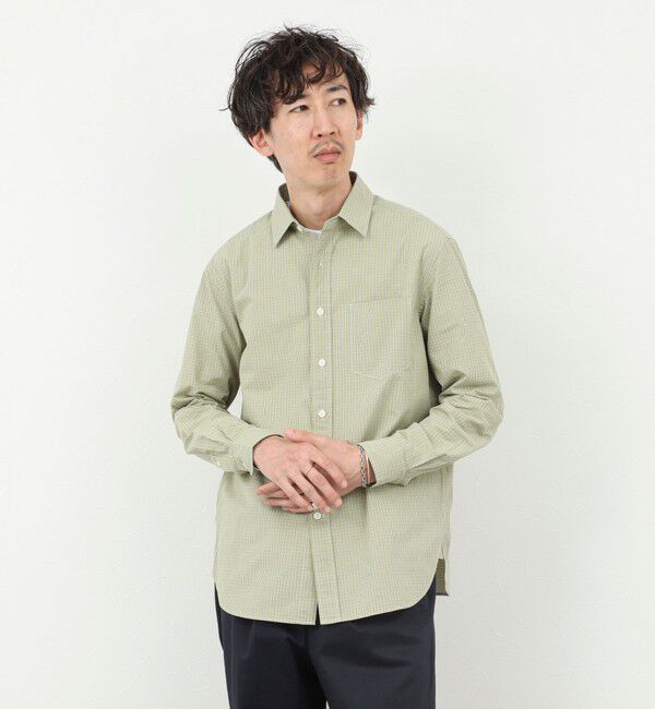 NOLLEY'S goodman「ダブルワッシャー タイプライター レギュラーカラーシャツ 25AW」|シャツ・ブラウス|