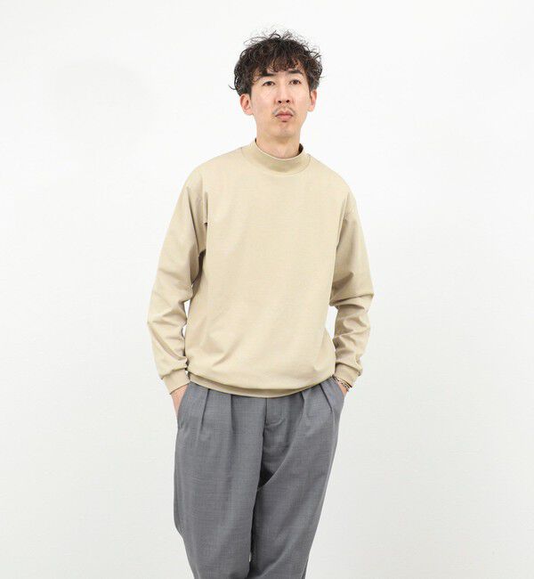 NOLLEY'S goodman「モックネックロンT 26SS」|Tシャツ・カットソー|