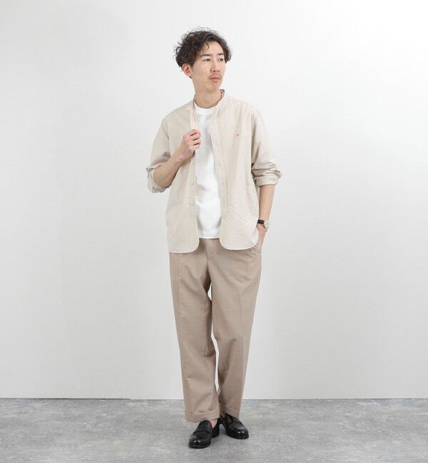 NOLLEY'S goodman「【DANTON/ダントン】DT-B0280SOX BAND COLLAR SHIRT LS 26SS」|シャツ・ブラウス|