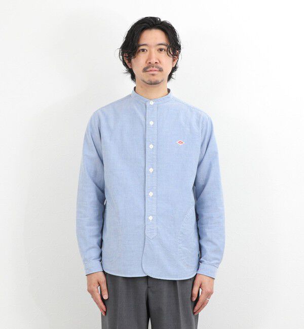 NOLLEY'S goodman「【DANTON/ダントン】DT-B0280SOX BAND COLLAR SHIRT LS 26SS」|シャツ・ブラウス|