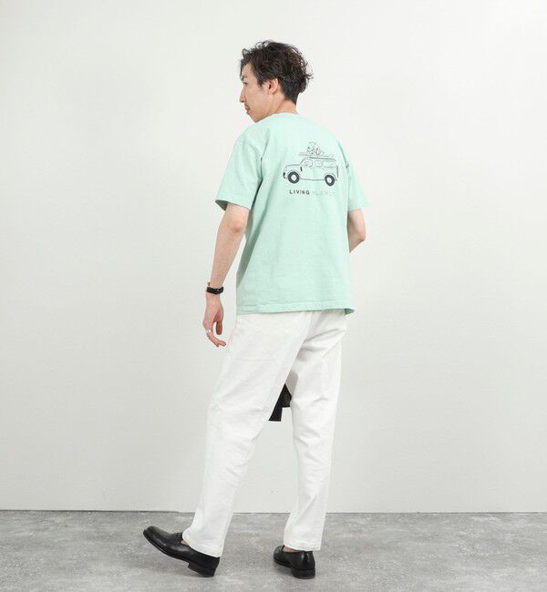 NOLLEY'S goodman「別注 SLOWLY WAGON バックプリントTシャツ 26SS」|Tシャツ・カットソー|