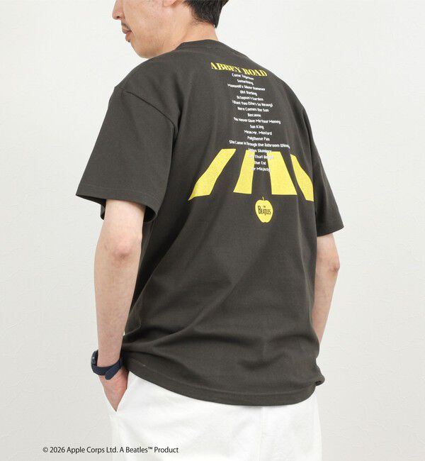NOLLEY'S goodman「【GOOD ROCK SPEED】THE BEATLES abbey road T プリントTシャツ 26SS」|Tシャツ・カットソー|