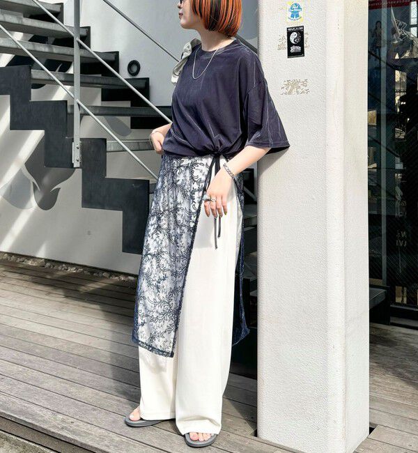 fredy emue「キラキラレイヤードラップスカート」|スカート|