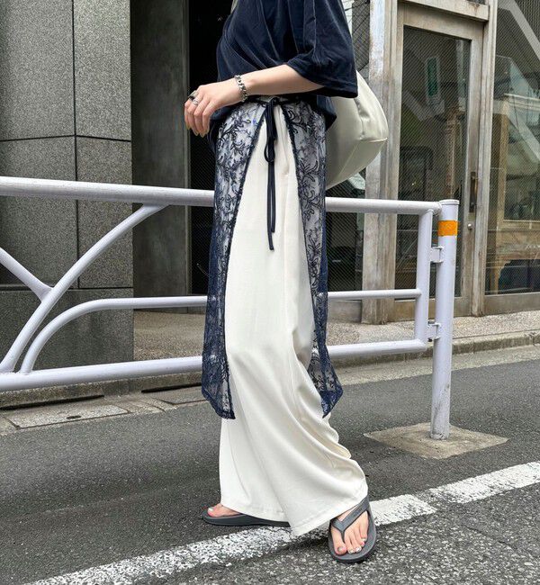 fredy emue「キラキラレイヤードラップスカート」|スカート|