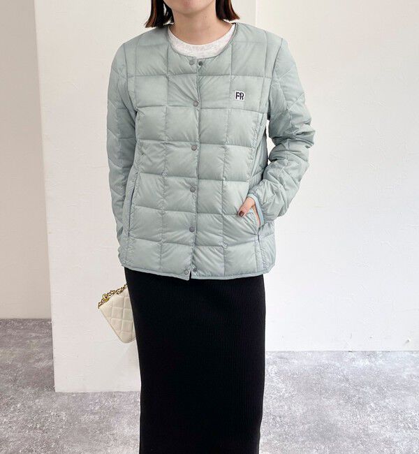 fredy emue「【別注】【TAION&times;fredy emue】インナーダウン」|ダウン|ミント