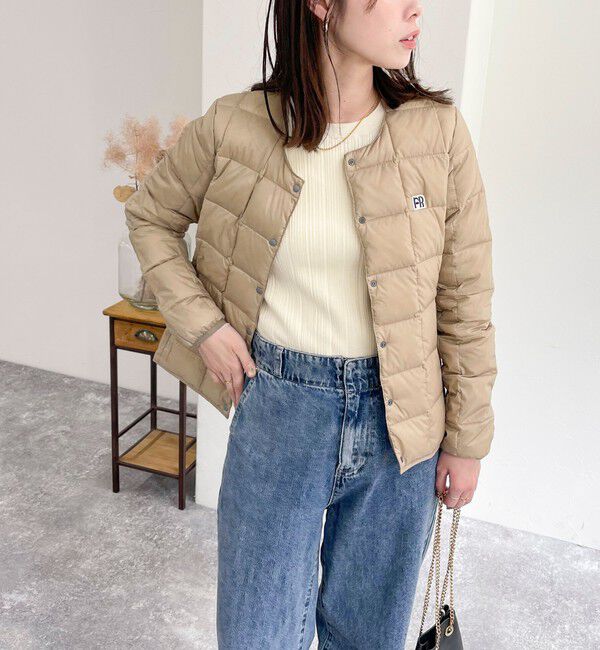 fredy emue「【別注】【TAION&times;fredy emue】インナーダウン」|ダウン|