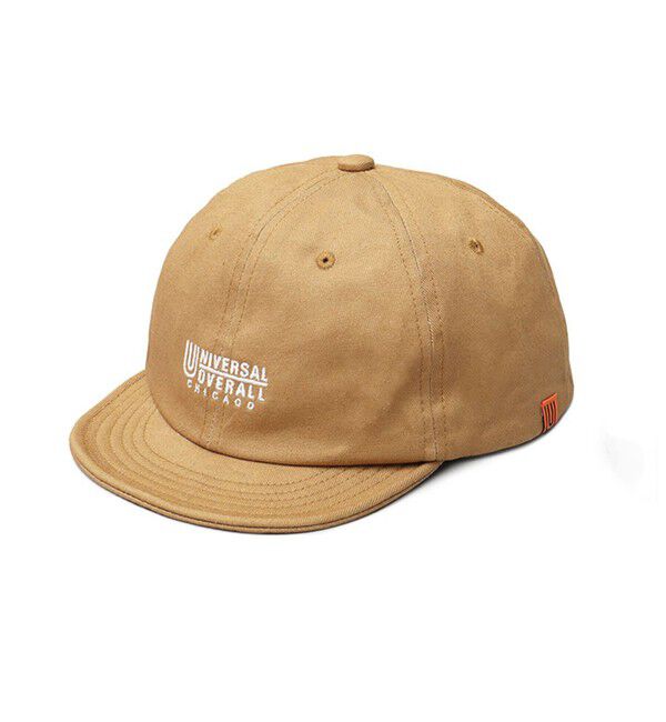 GLOSTER「【UNIVERSAL OVERALL/ユニバーサルオーバーオール】ショートバイザーキャップ」|キャップ・キャスケット|ベージュ