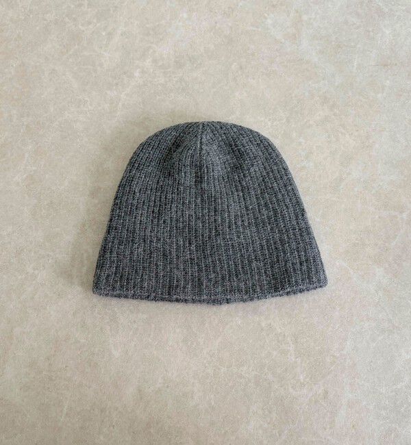 fredy emue「アンゴラ混リブニットキャップ」|ニット帽|