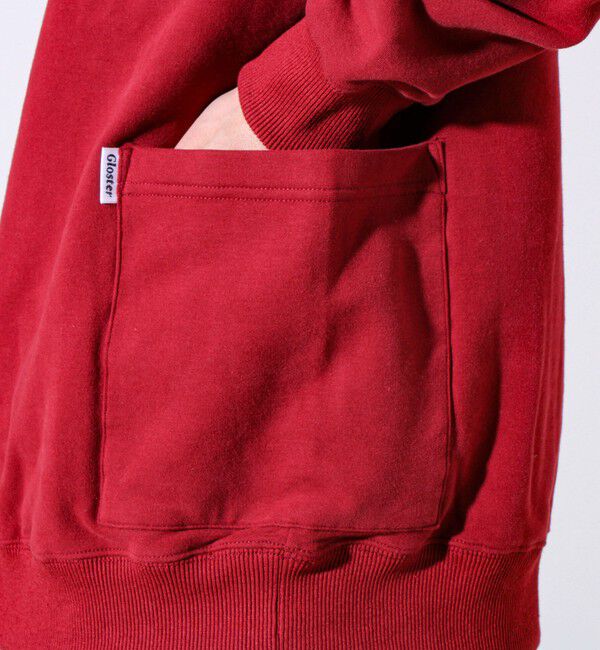 GLOSTER「【ディテールで差がつく】バックステッチサイドポケットスウェット」|スウェット・ジャージ|