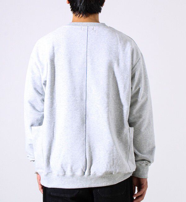 GLOSTER「【ディテールで差がつく】バックステッチサイドポケットスウェット」|スウェット・ジャージ|