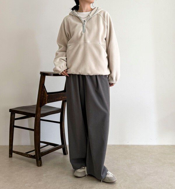 fredy emue「フード付きフリースアノラック」|スウェット・ジャージ|