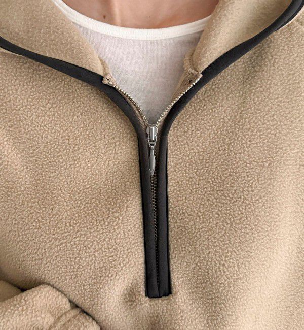 fredy emue「フード付きフリースアノラック」|スウェット・ジャージ|