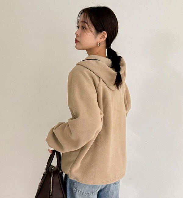 fredy emue「フード付きフリースアノラック」|スウェット・ジャージ|