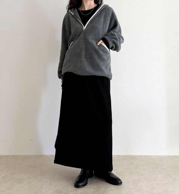 fredy emue「フード付きフリースアノラック」|スウェット・ジャージ|