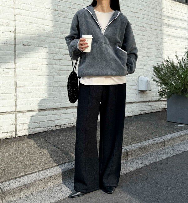 fredy emue「フード付きフリースアノラック」|スウェット・ジャージ|