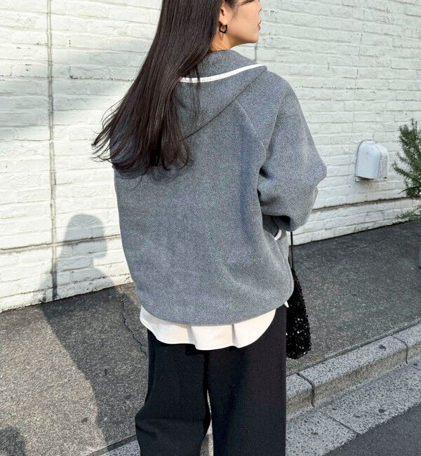 fredy emue「フード付きフリースアノラック」|スウェット・ジャージ|