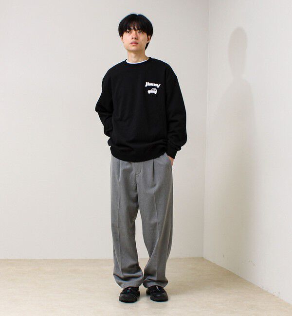 GLOSTER「【ロングセラーコラボ】ジムニー&times;GLOSTER Suzuki Jimny 裏毛プリントスウェット」|スウェット・ジャージ|