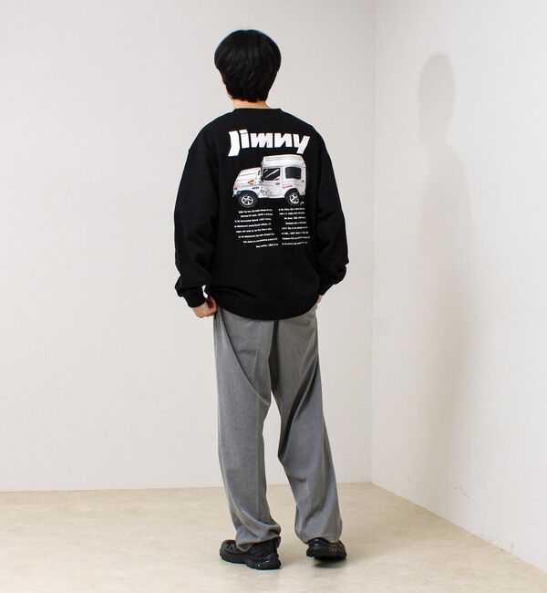 GLOSTER「【ロングセラーコラボ】ジムニー&times;GLOSTER Suzuki Jimny 裏毛プリントスウェット」|スウェット・ジャージ|