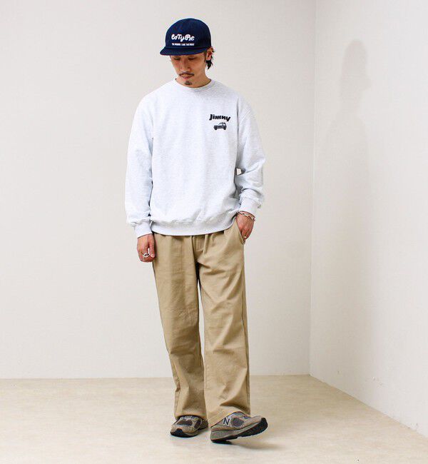GLOSTER「【ロングセラーコラボ】ジムニー&times;GLOSTER Suzuki Jimny 裏毛プリントスウェット」|スウェット・ジャージ|