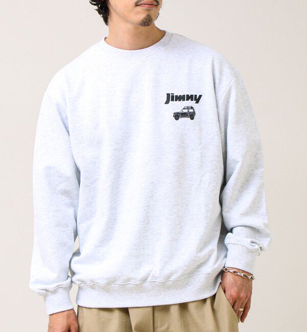 GLOSTER「【ロングセラーコラボ】ジムニー&times;GLOSTER Suzuki Jimny 裏毛プリントスウェット」|スウェット・ジャージ|