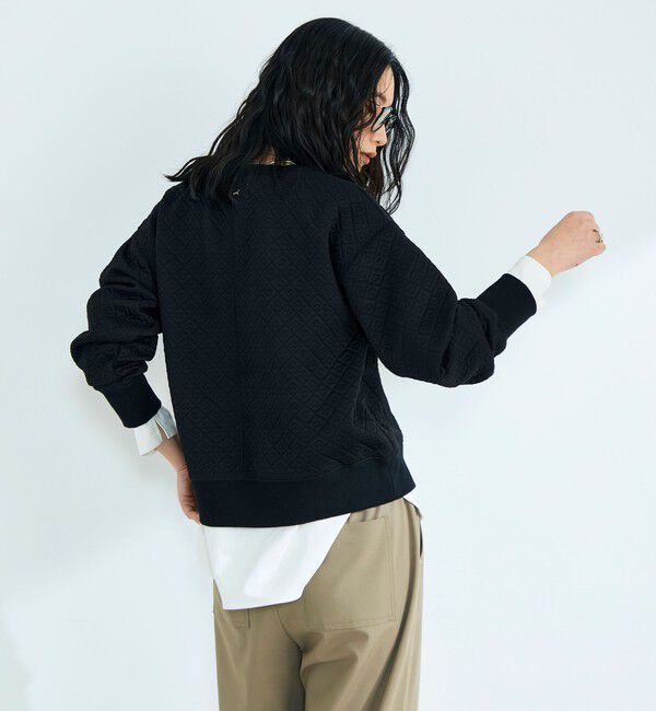 fredy emue「ハートキルトスウェットプルオーバー」|Tシャツ・カットソー|