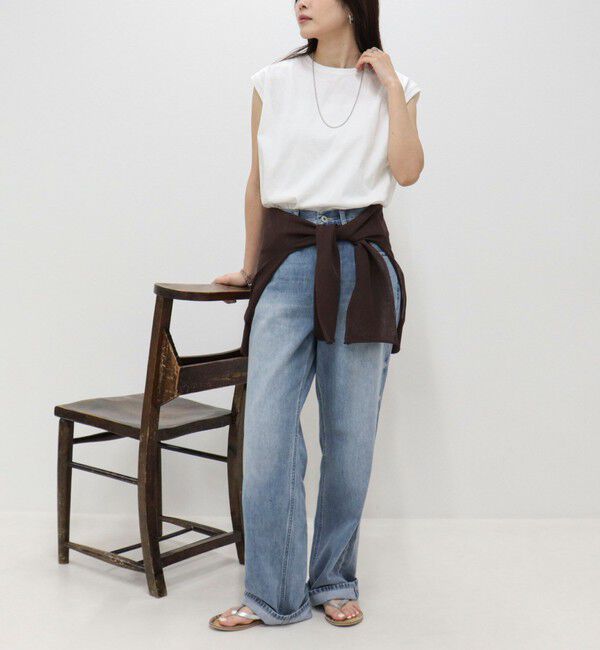 fredy emue「汗ジミ軽減天竺フレンチTシャツ」|Tシャツ・カットソー|