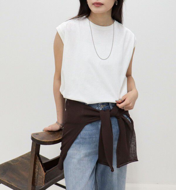 fredy emue「汗ジミ軽減天竺フレンチTシャツ」|Tシャツ・カットソー|